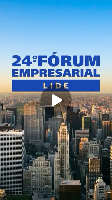 Capa do reel do Fórum Empresarial LIDE